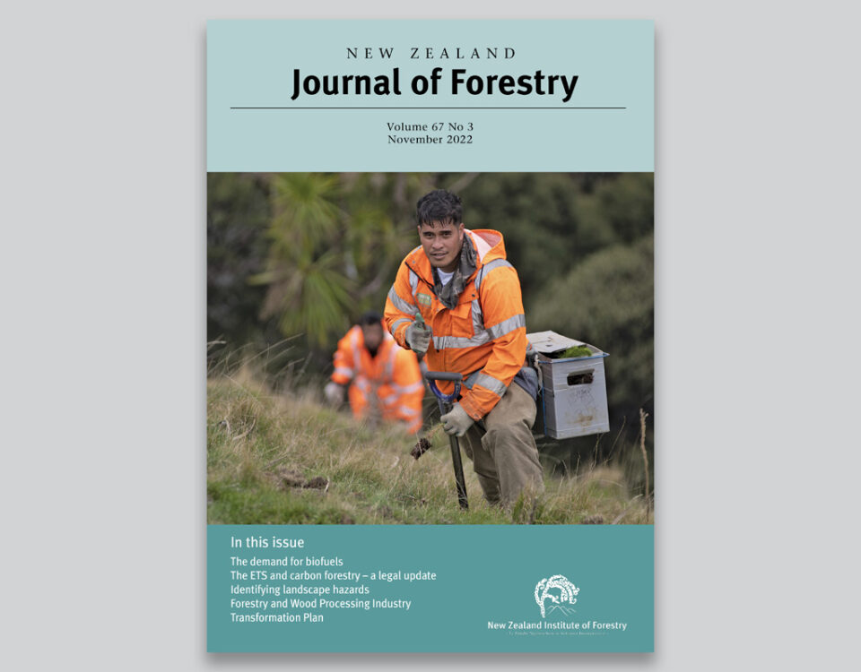Journal design – NZIF Journal of Forestry